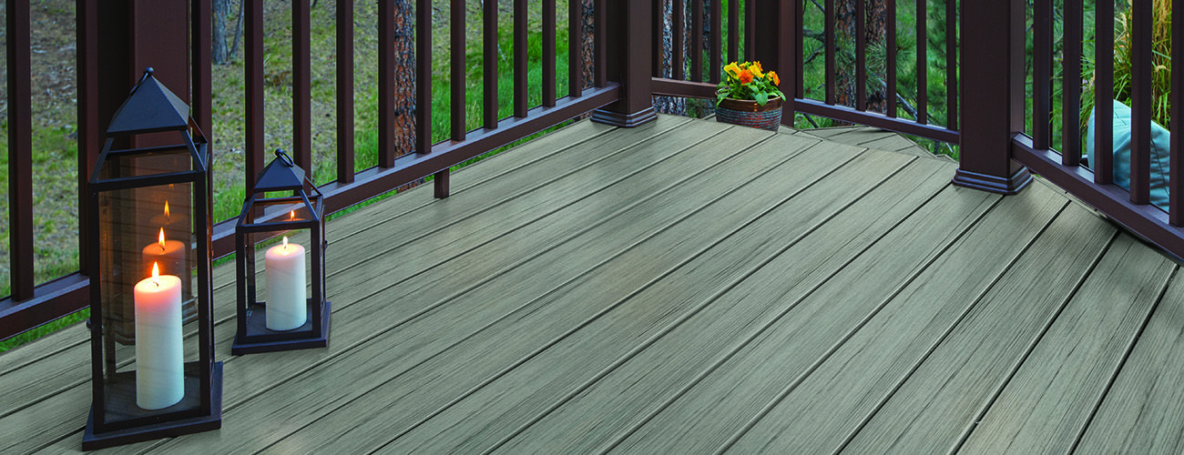TimberTech PRO Reserve Collection in Driftwood types of composite decking