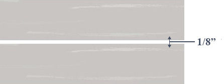 Install TimberTech Advanced PVC Decking spacing guide between boards