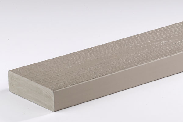 Product image of TimberTech Advanced PVC MAX board in Slate Gray