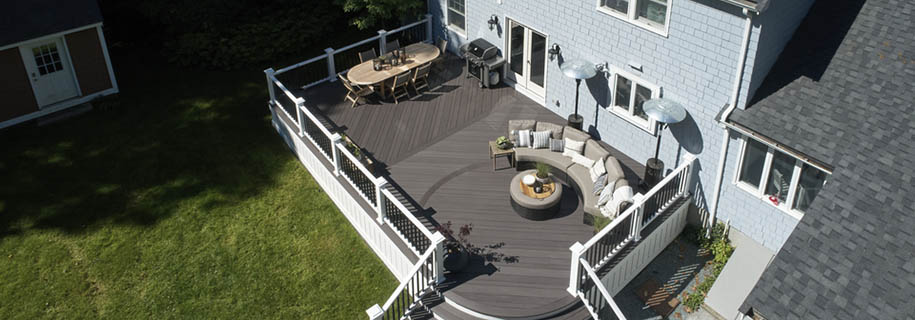 House and deck color combinations for blue homes