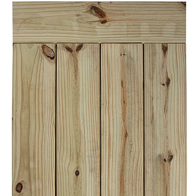 Pressure treated wood