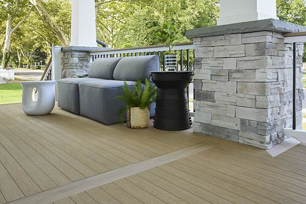 Modular furniture can be used for modern screened in porch or front porch