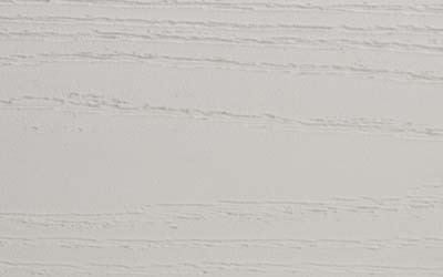Close up porch board swatch of Oyster from the Advanced PVC product line