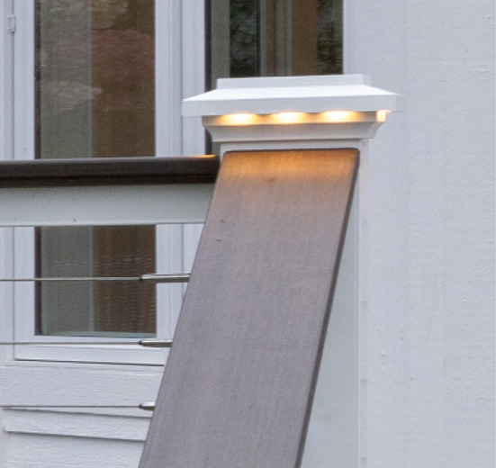 Drink Rail in Matte White