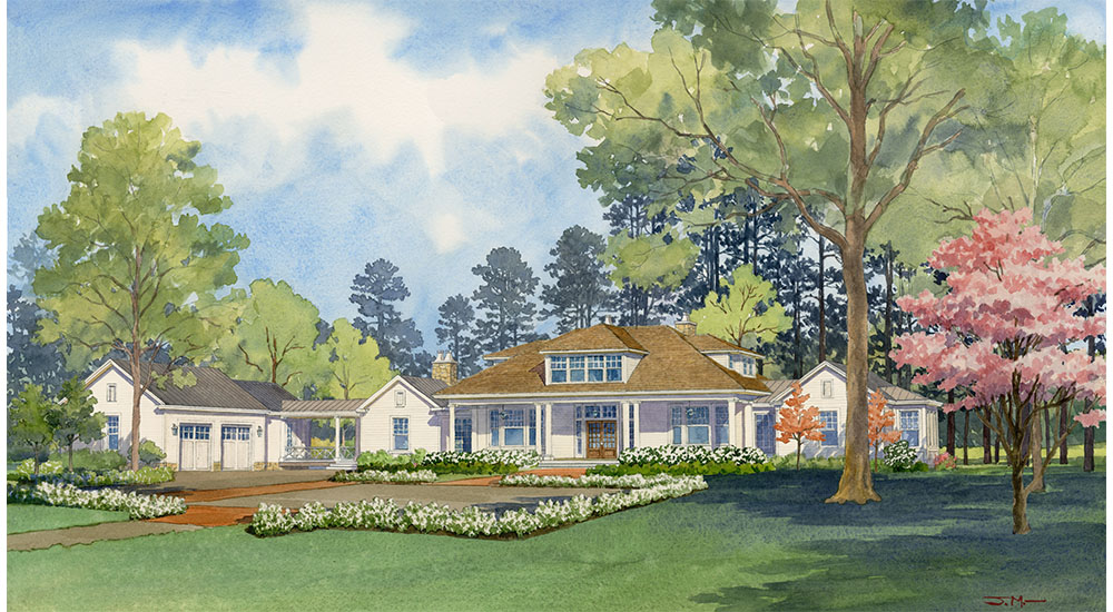 Southern Living Idea Home Render